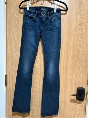 Lucky Brand Dark Blue Lolita Boot Jeans